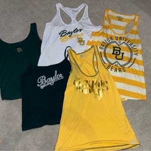 Lot of 5 Women’s Baylor Tanks